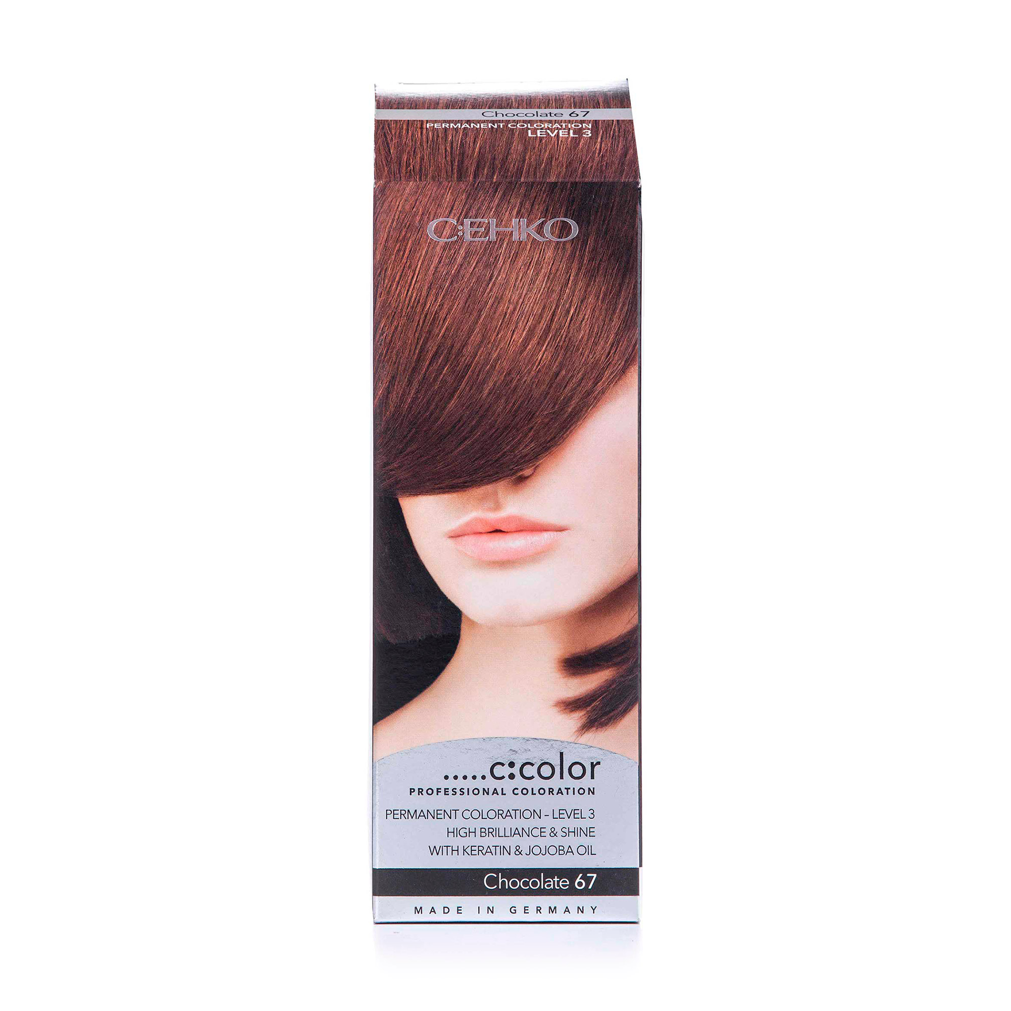 Стійка крем-фарба для волосся C:ЕНКО C:COLOR Professional Coloration 67 Шоколад, 110 мл